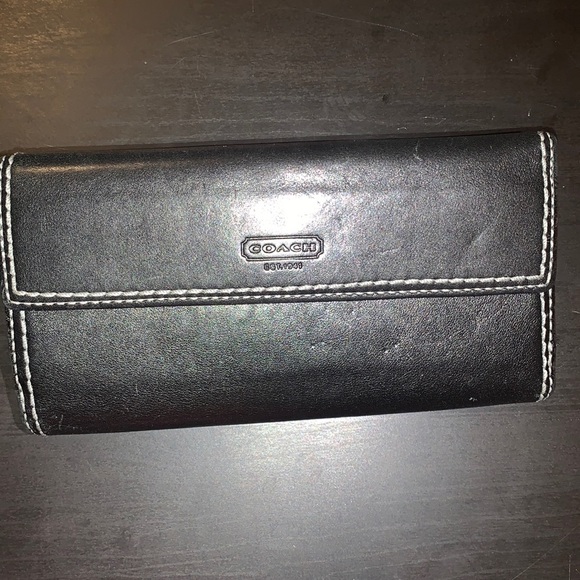 Coach Handbags - EUC Coach long wallet